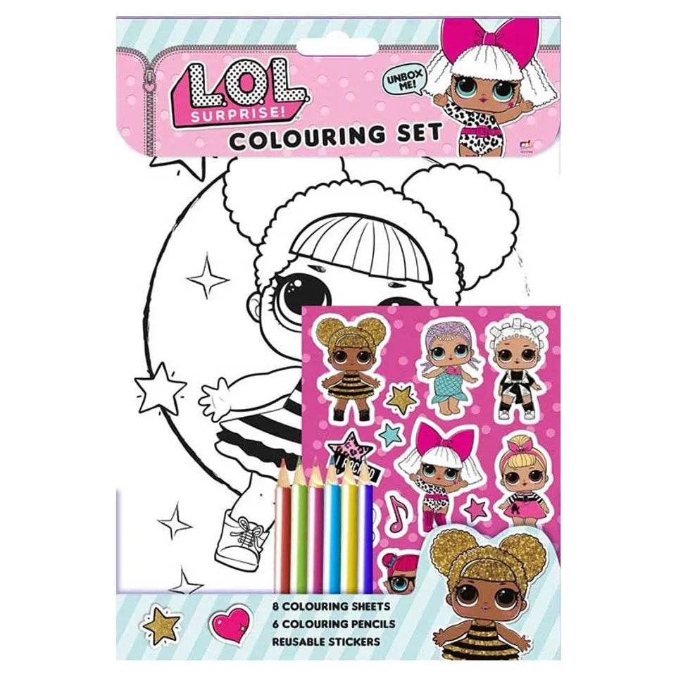 LOL Surprise Colouring Set