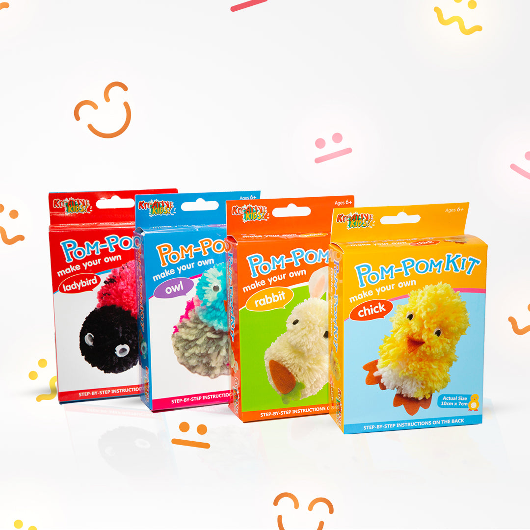 Make Your Own Pom-Pom Kit (One Box Randomly Selected)