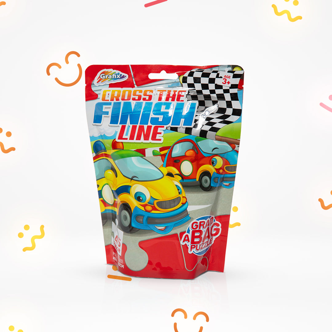 Cross the Finish Line Puzzle