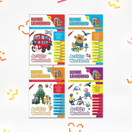 Home Learning Activity Book (One Book Randomly Selected)
