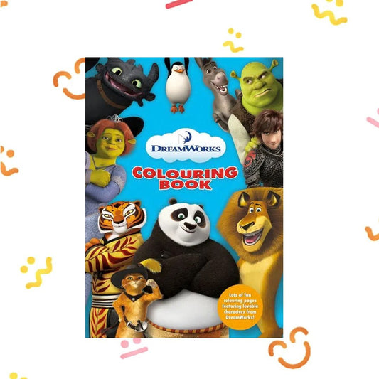 DreamWorks Colouring Books