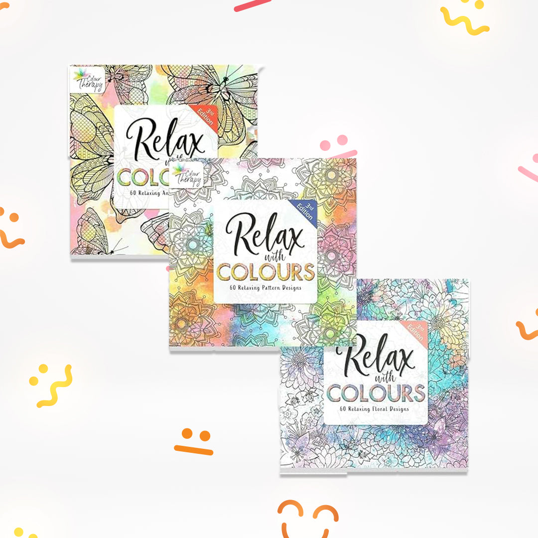 Relax With Colours (One Book Randomly Selected)