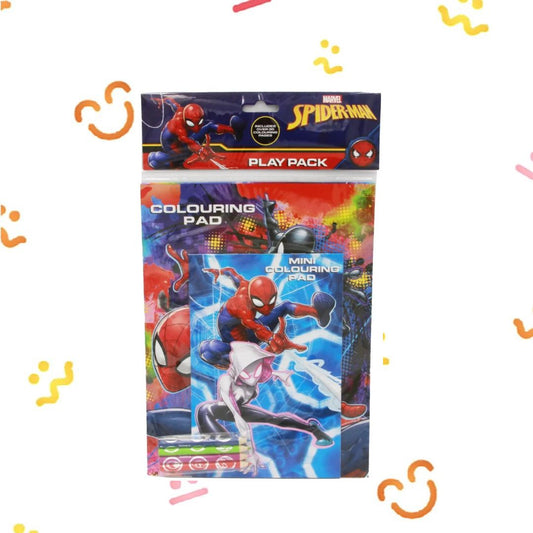 Spiderman Colouring Play Pack