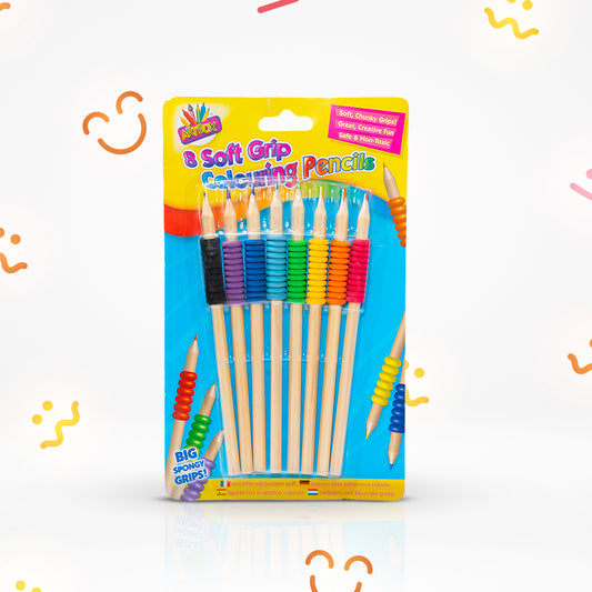 Soft Grip Colouring Pencils