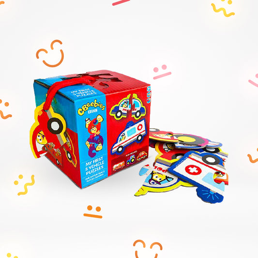 Cbeebies My First 5 Vehicles Puzzle