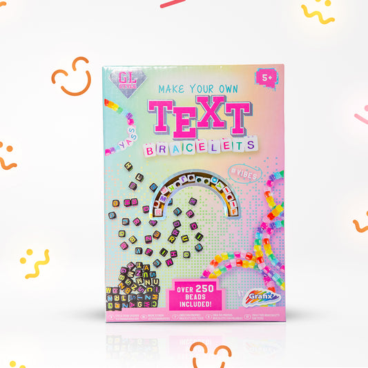 Make Your Own Text Bracelets